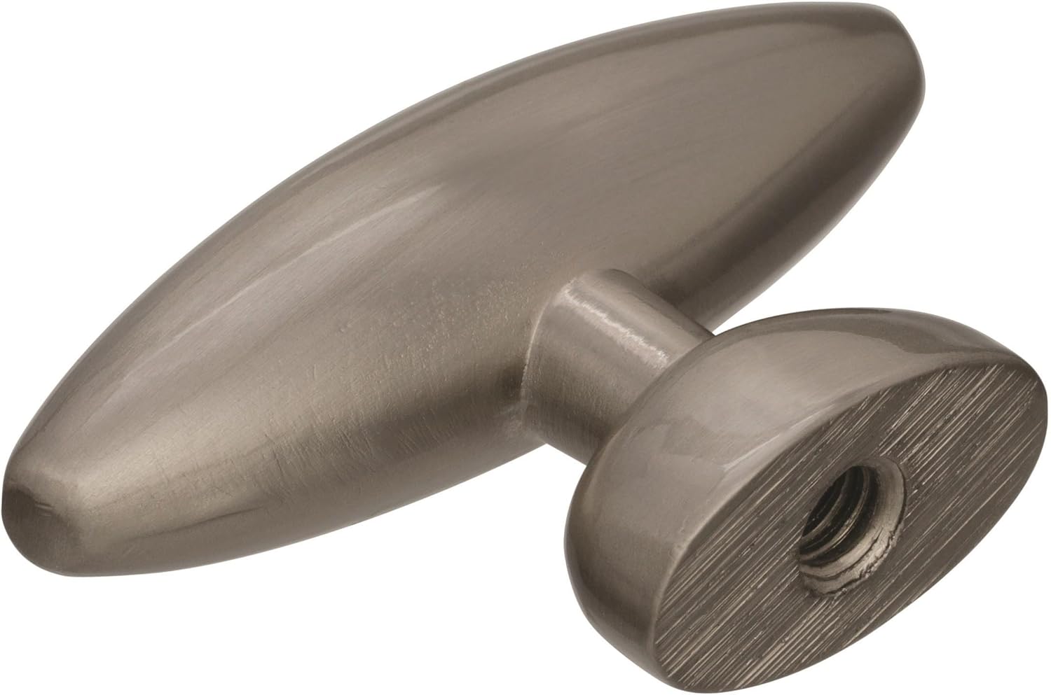 Amerock | Cabinet Knob | Satin Nickel | 1-9/16 inch (40 mm) Length | Everyday Heritage | 2 Pack | Drawer Knob | Cabinet Hardware
