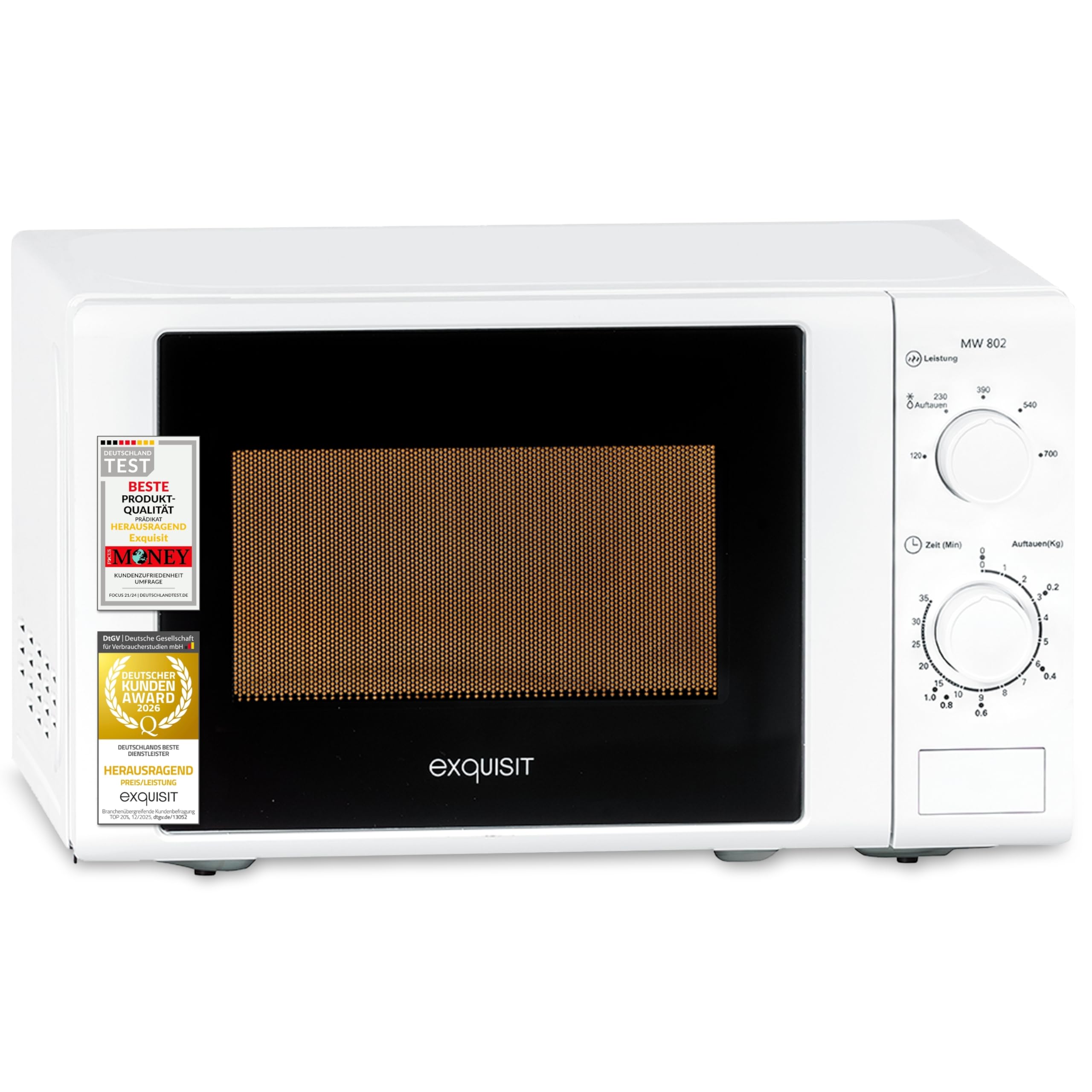 Exquisit Mikrowelle 20L, 700W, weiss