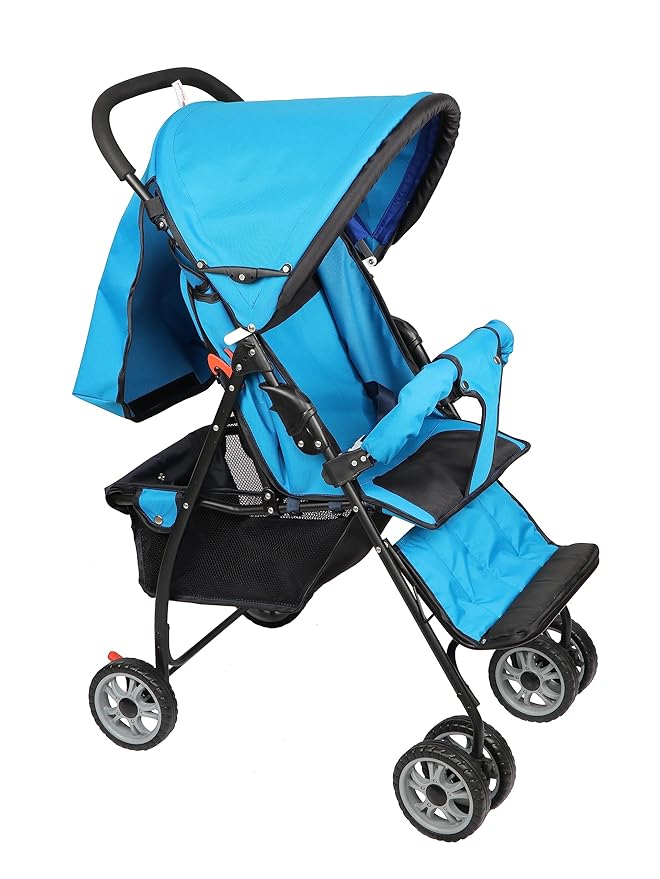 GOGO PRAM WITH LARGE SHOPPING BASKET | EASY FOLD WITH AUTO LOCK