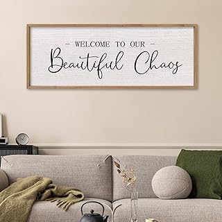 comurdyo Welcome To Our Beautiful Chaos Sign 40