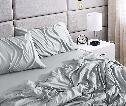 Miniatura 12 de Ruvanti - Juego de sábanas de tamaño matrimonial, sábanas refrescantes de microfibra cepillada extrasuave 1800. Juego de sábana de lujo que incluye