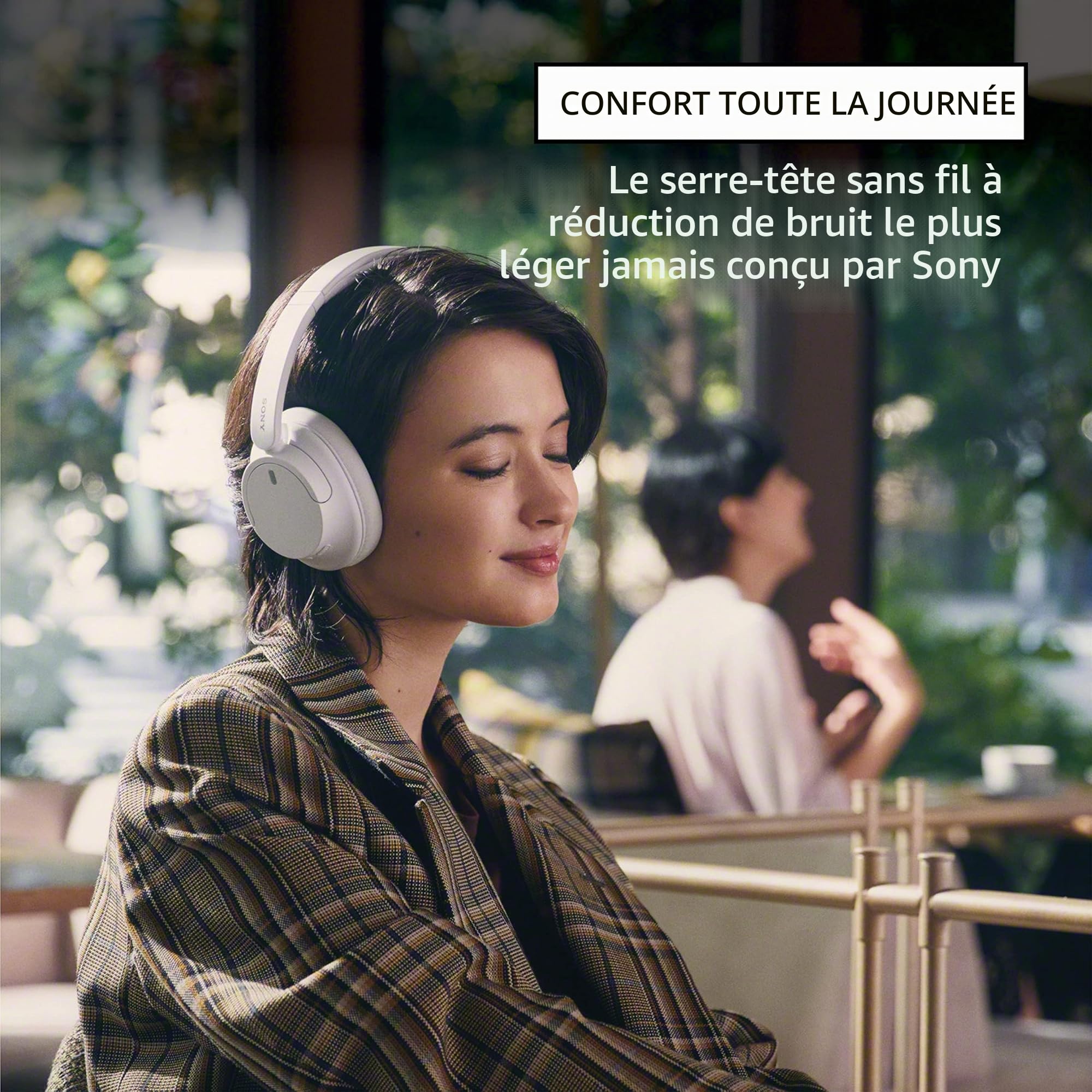 Sony Casque sans Fil WH-CH720N avec Noise Canceling, Noir (Version Nationale)