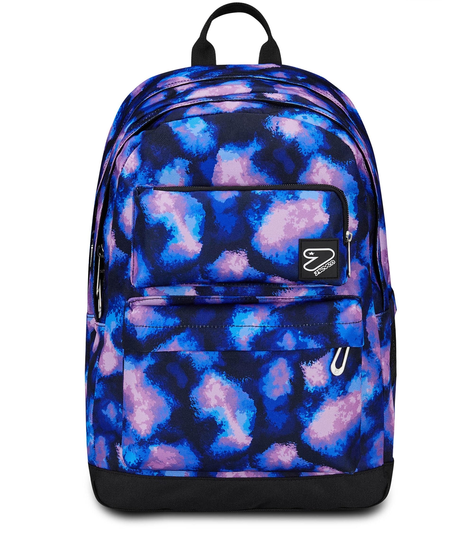 Zaino Seven Pro XXL Con Cuffie Wireless – Floreale, 32L, Tasca PC, Per Scuola Media E Superiore, Ragazza - 3