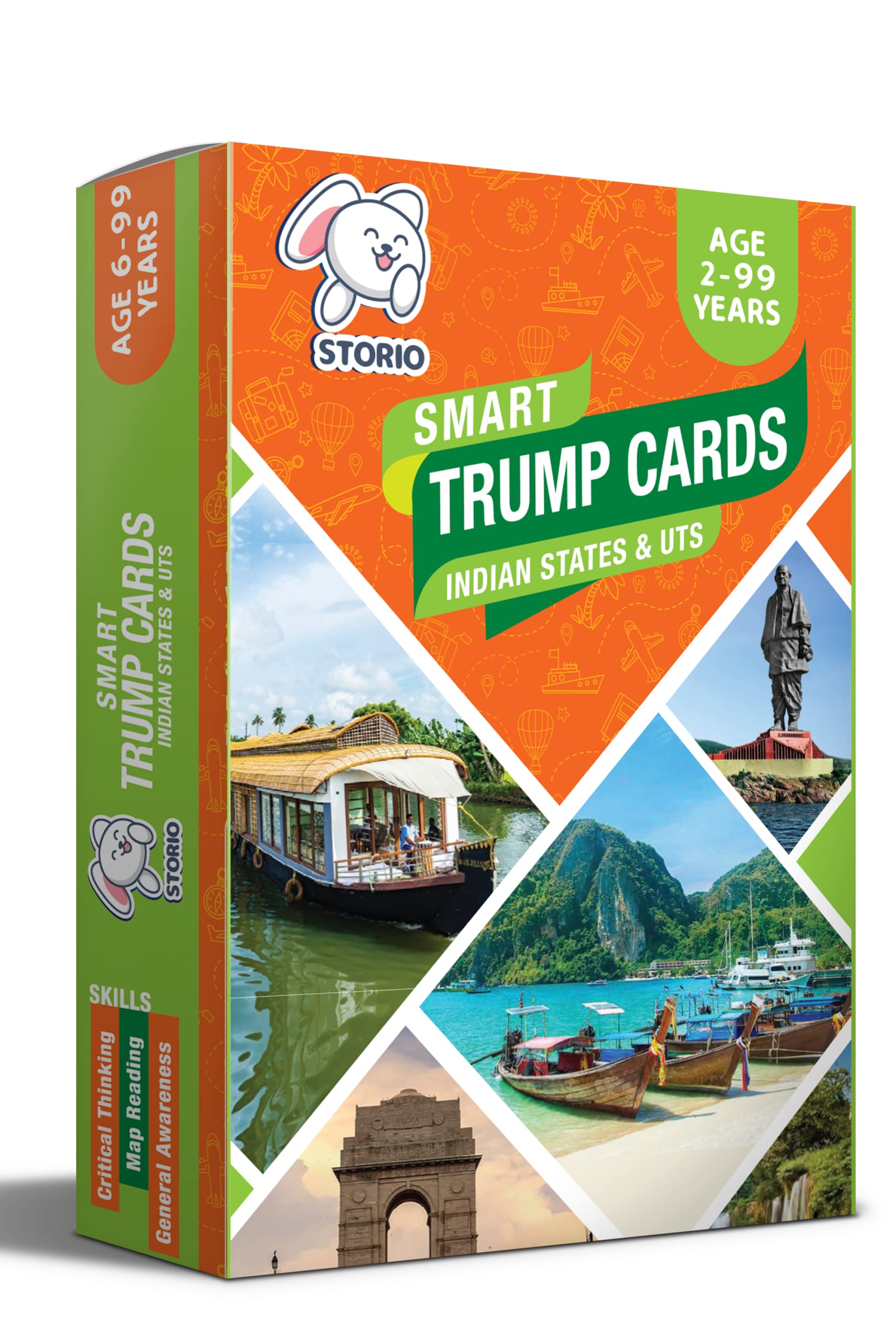 Storio Flash Cards for Kids Early Learning | Easy & Fun Way of Learning 1 Year to 6 Years Babies (FC08)