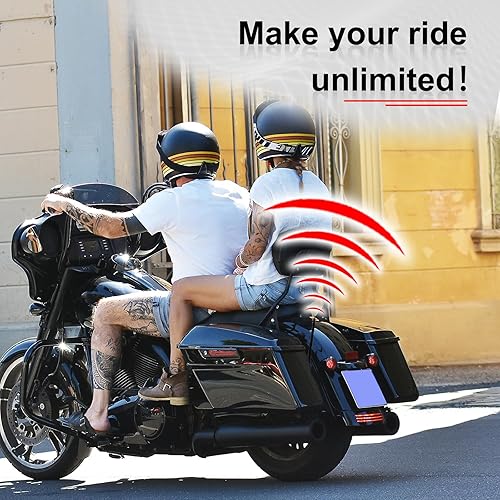 Miniatura 7 de Antena para motocicleta, paquete de 2 unidades de 7 pulgadas  Recepción mejorada de FMAM  Antena corta compatible con Harley Davidson Street Glide