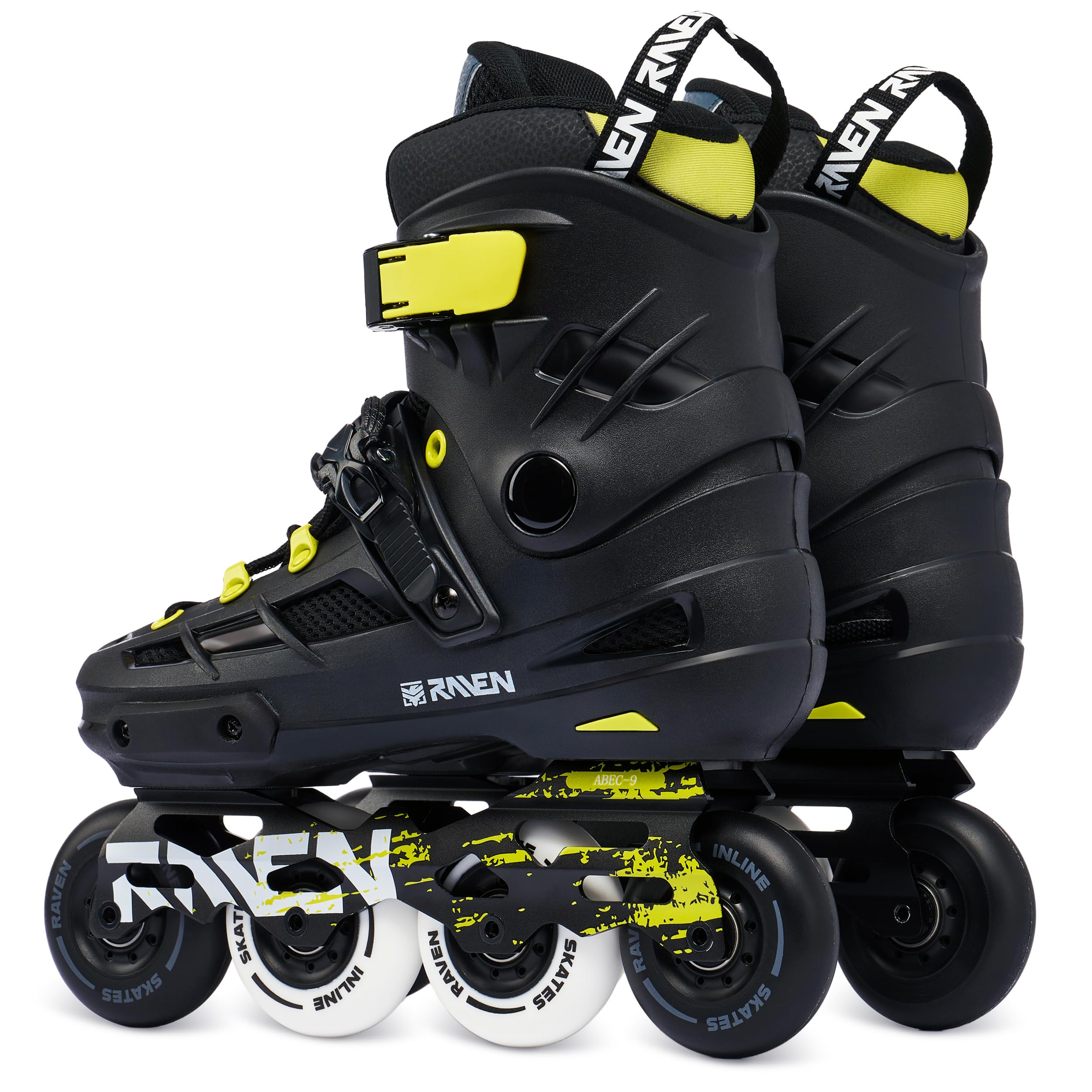 RAVEN Inlineskates Inliner Vestor Black/Lime