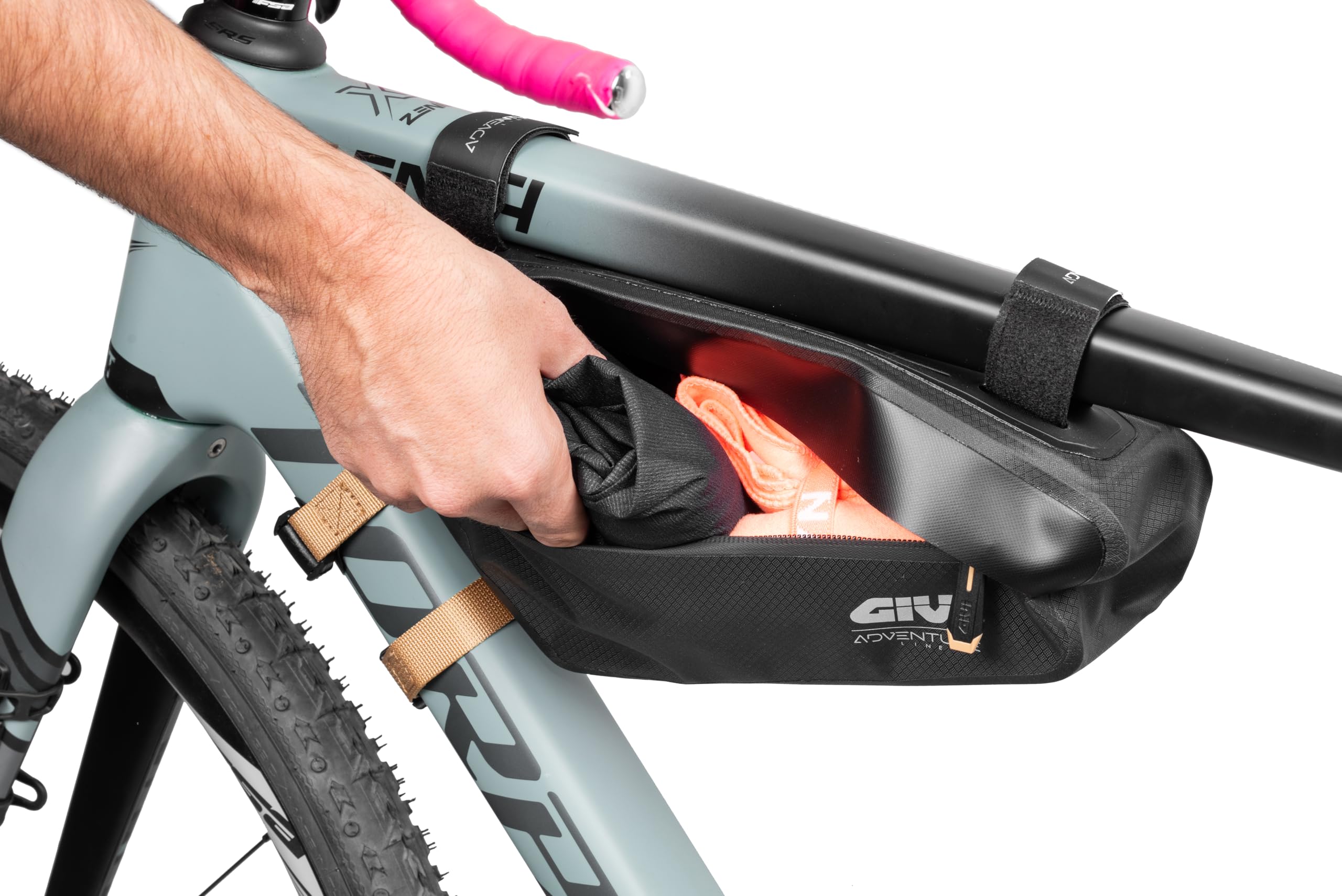 GATE Borsa da telaio piccola per bici Gravel e Mountain Bike