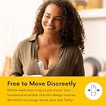 Medela Melody InBra Wearable Double Electric Breast Pump – Slim Design, Ultra-Soft Fit, Quiet, Powerful, Easy Pump & Store Container with Lid, Lightweight, Display with Timer, USB-C Rechargeable
