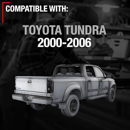 Miniatura 4 de T1A - Manija para Portón Trasero con agujero para la llave en color negro suave para Toyota Tundra de TruBuilt 1 Automotive. 69090-0C030-C0
