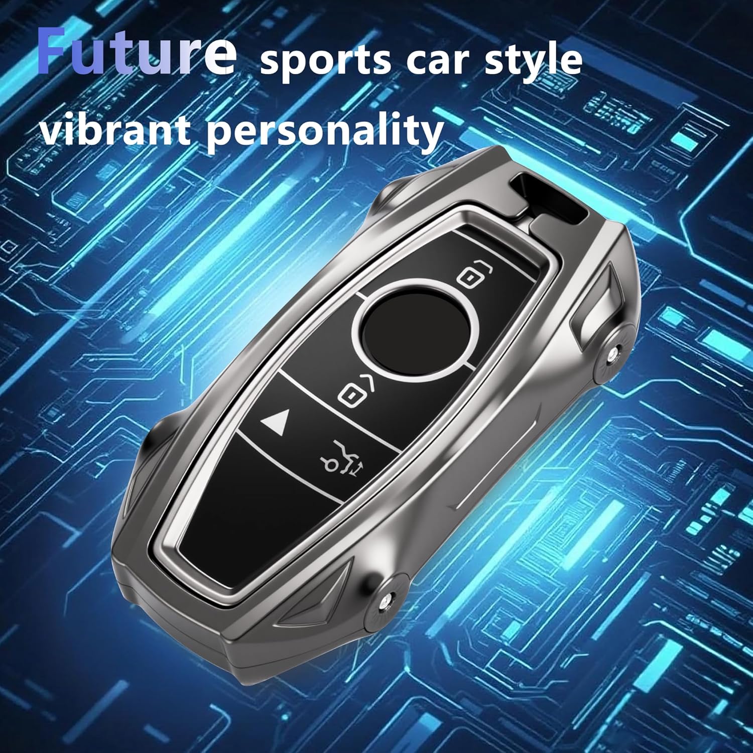 Heavy Zinc Alloy Metal Key Fob Cover Compatible with A-Class C-Class G-Class E-Class S-Class - Image 4