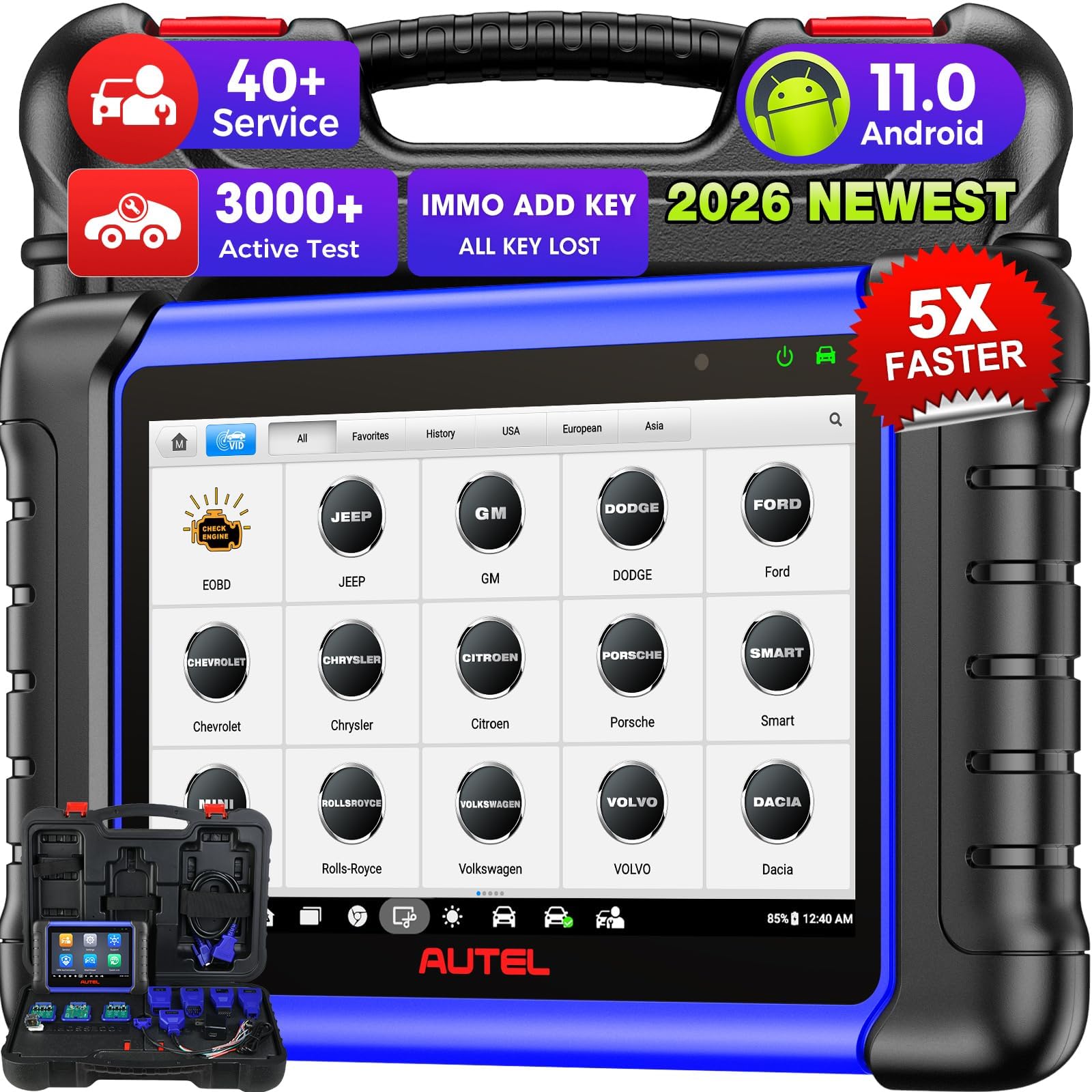 Autel MaxiIM IM508S Diagnostic Auto avec Programmateur Clés XP200