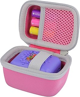 co2CREA Hard Carry Bag for Bitzee Interactive Toy Digital Pet and Suitcase, Protective Storage Holder Fits Bitzee Virtual Electronic Animals Accessories, Bag Only (Pink), pink, Case
