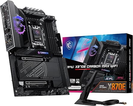 MSI MPG X870E CARBON MAX WIFI ATX GAMING MOTHERBOARD MB6975