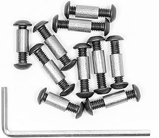 BPS Knives 10 pack Handle Screws Rivets Bolts Fasteners with Hex Key - DIY Knife - Essential Knife Making Supplies for Fixed Blade Knives - Knife Screw - Knife Making Supplies