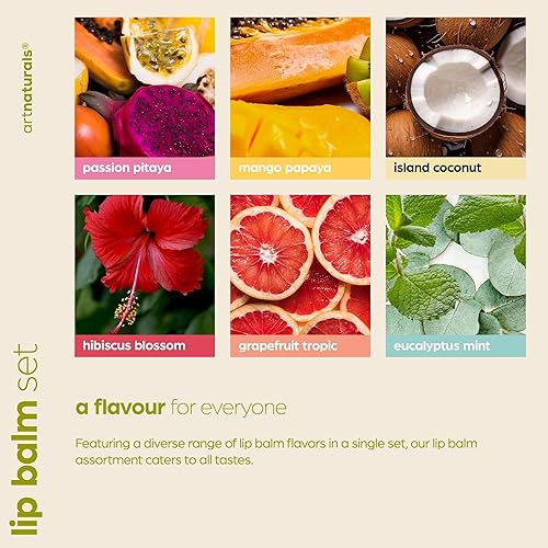 Miniatura 6 de ArtNaturals Natural Bálsamo de Labios Cera de abejas varios sabores