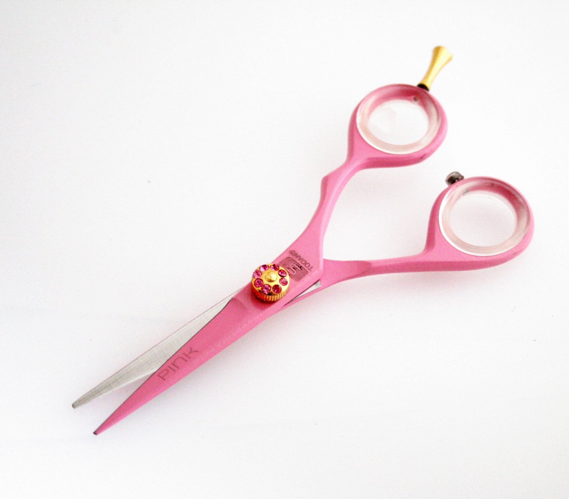 Beautiful Hairdressing Scissors for Hairdressers or Barbers 5" (13cm) in Pink