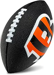 Franklin Sports NFL Futebol - Futebol de espuma infantil - Futebol americano macio - Tamanho mini - Perfeito para jogos - Logotipos 3D de 21,5 cm