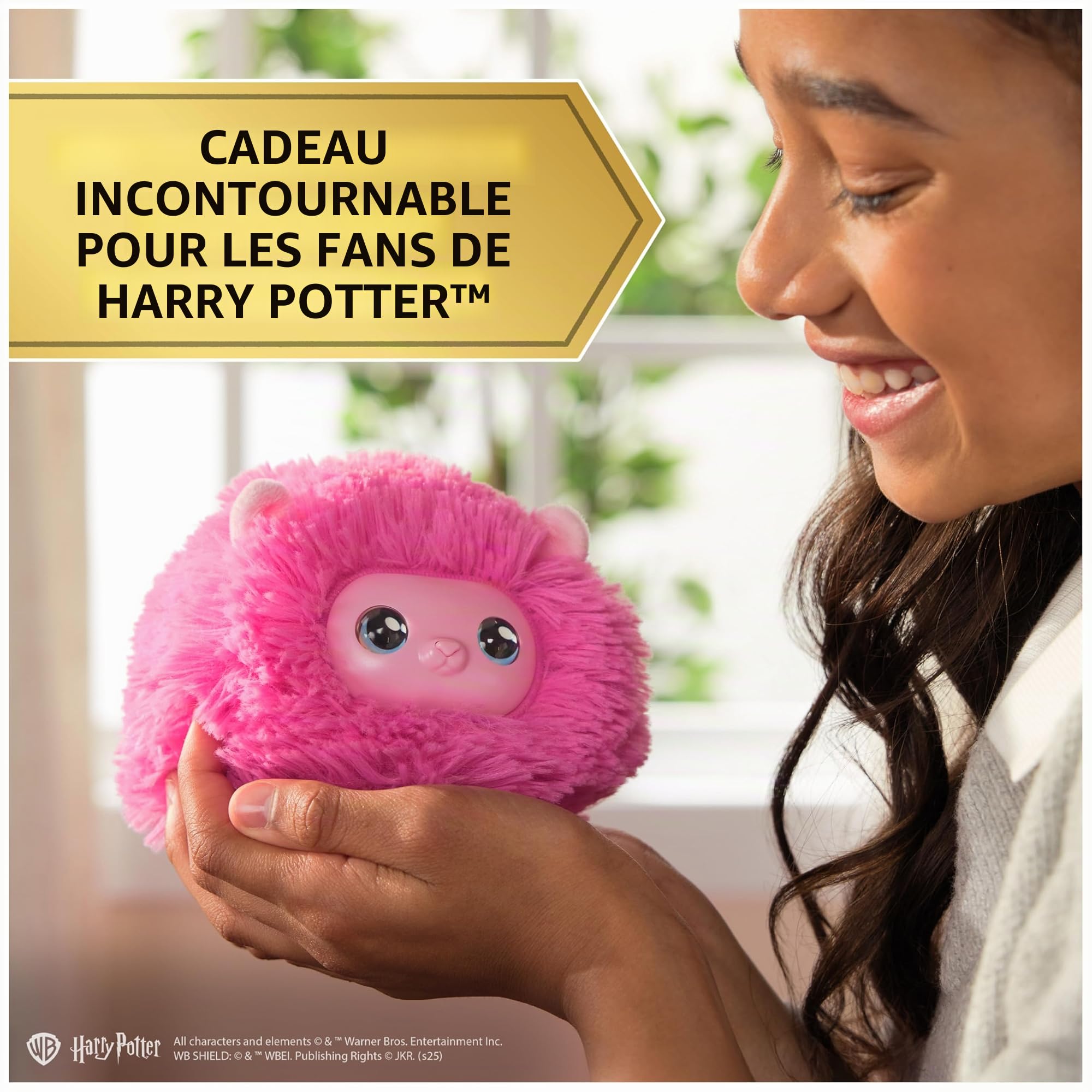 Harry Potter Minimuff en Peluche interactif avec Plus de 35 Sons, Jouet pour Enfants dès 6 Ans Fan