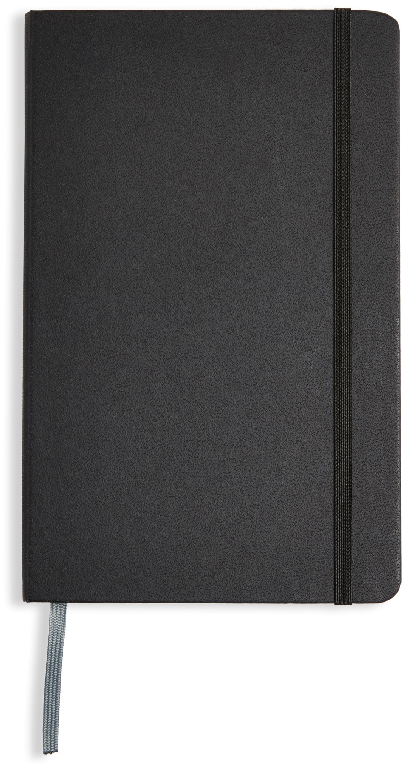 Amazon Basics klasyczny notatnik, A5, zwykły, czarny