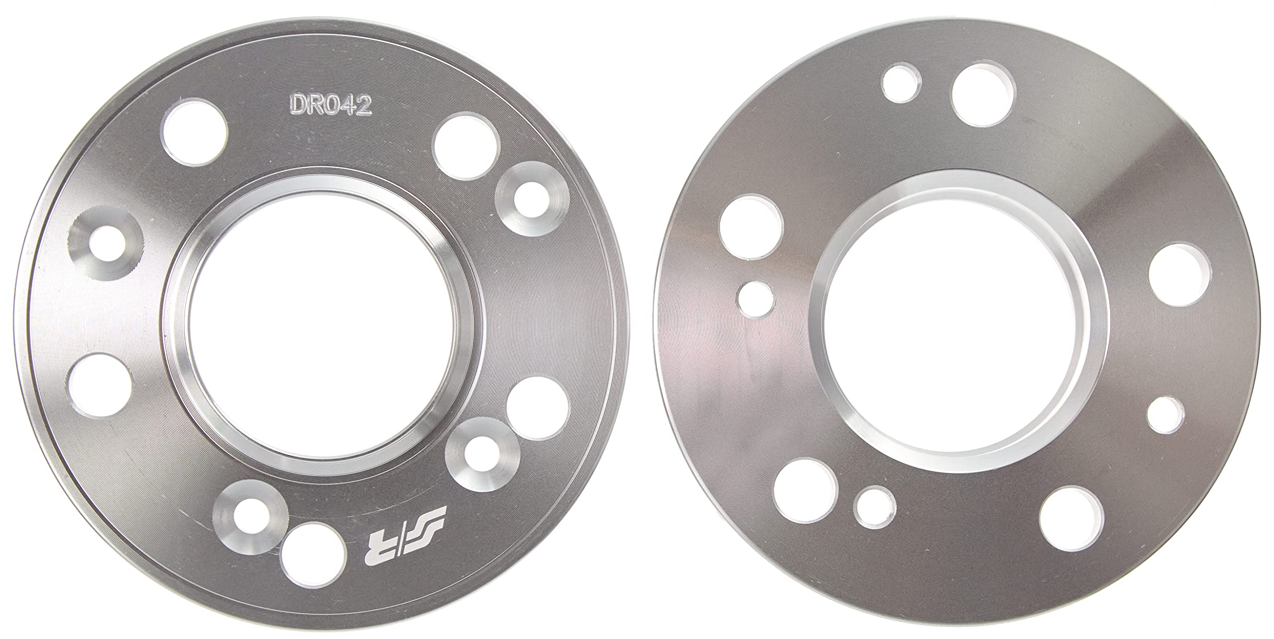 Simoni Racing DR042/B18 Kit 2 Distanziali Ruota 12 mm 5x112 66,6 con Bulloni Sferici M14x1.5 40 mm, Solo Cerchi Originali, per Audi VW MG