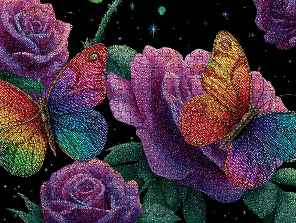 Puzzle 3000 para Adultos, Mariposa Morada, Rompecabezas Clásicos LDYQS7-714