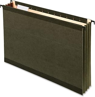 Pendaflex SureHook Hanging File Folders, Legal Size, Standard Green, 4/Pack (PFX 09317)