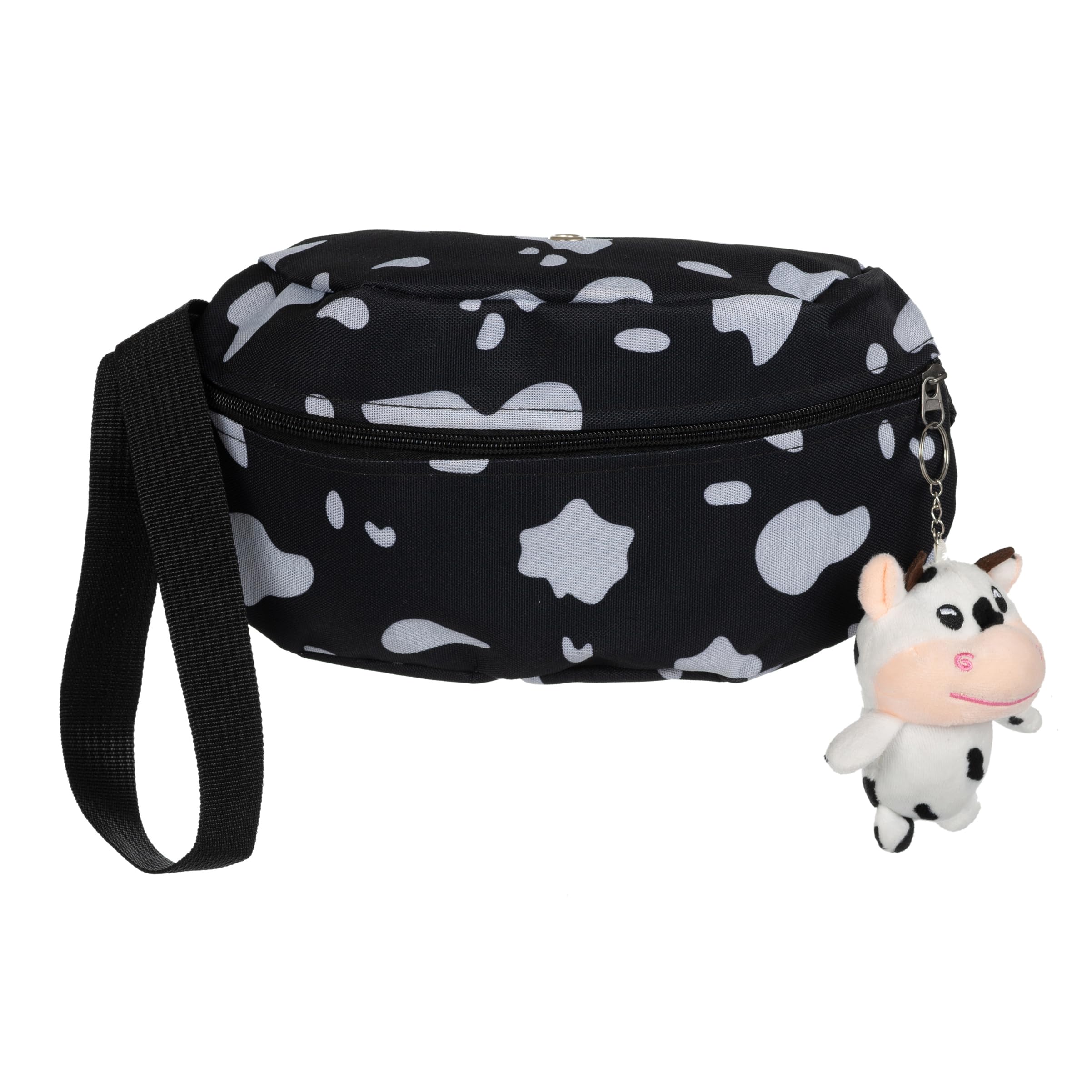 SATYAM KRAFT 1 Pc Cow Bum Bag for Girls/Boys - Sling Side Shoulder Crossbody Bags for Men - Travel Mesasager Pouch to Carry Accessories. Perfect for Travelling, College Beg- Fabric (Black, Pack of 1) (B08BTVTHJR) Amazon Price History, Amazon Price Tracker