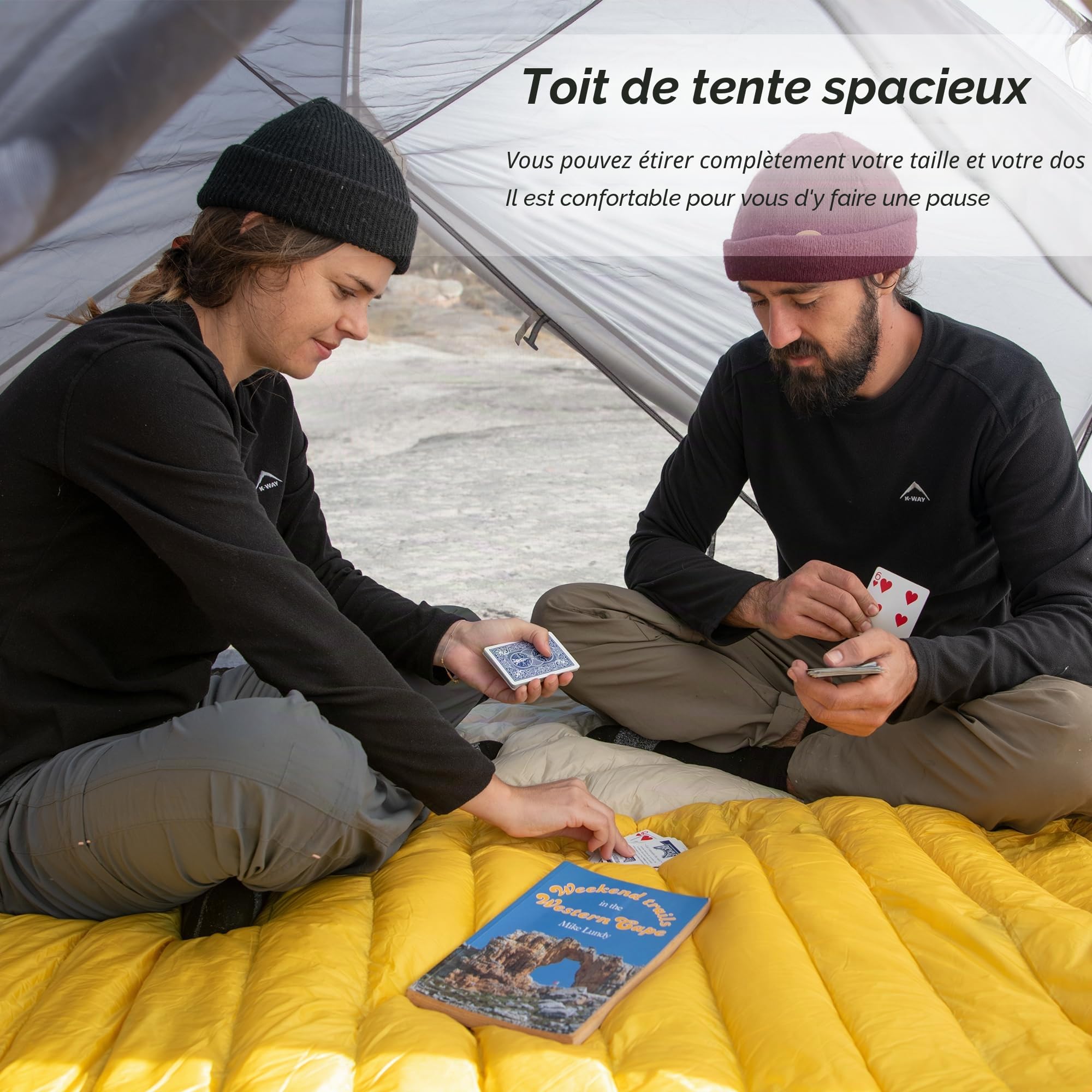 Naturehike Mongar Tente de Camping pour 2 Personnes, étanche, Ultra légère, Double Couche pour randonnée, Escalade, activités de Plein air