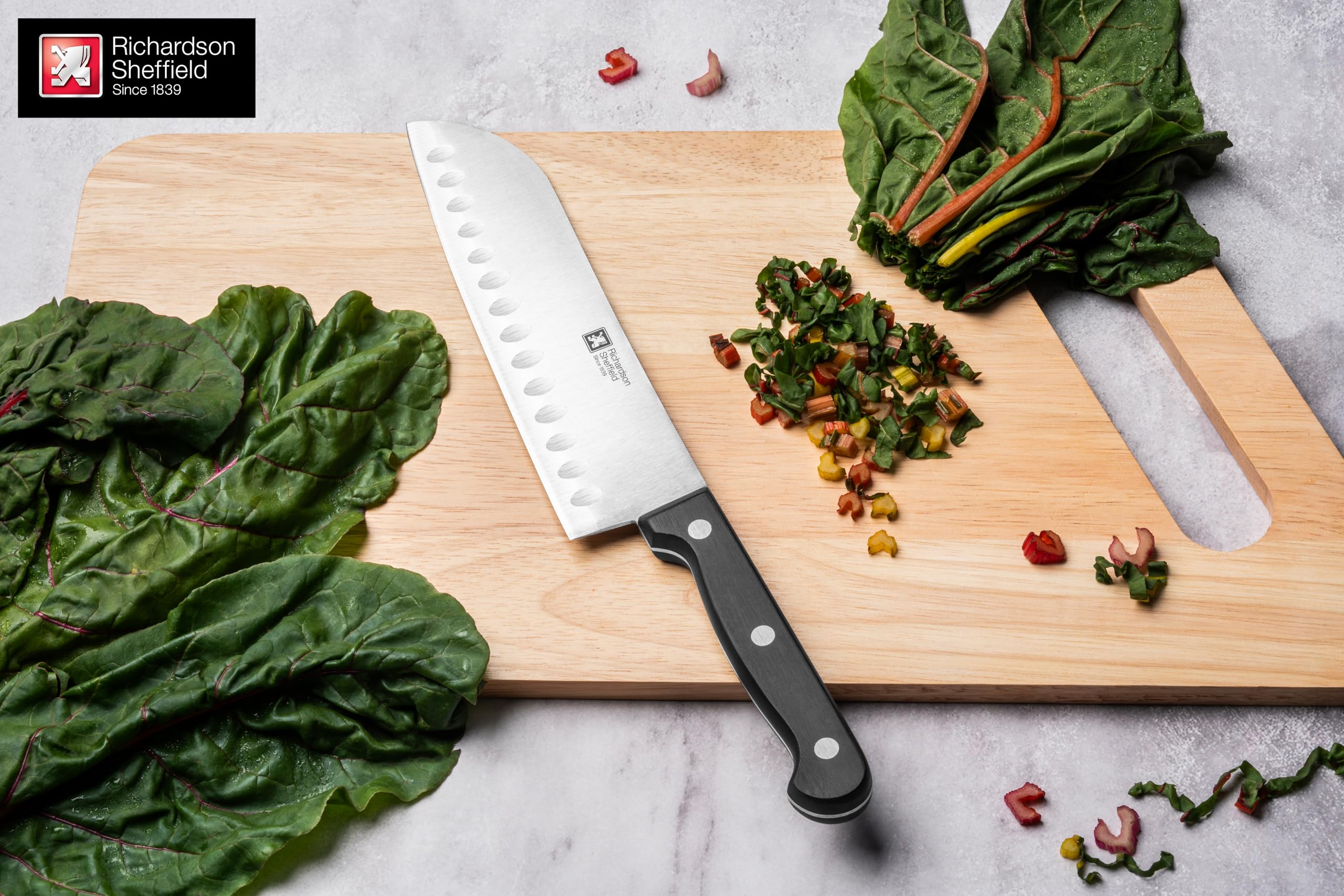 Artisan Santoku Knife 7'' Kitchen Knife | Surgical Blade Knife | Best Knife for Kitchen Use