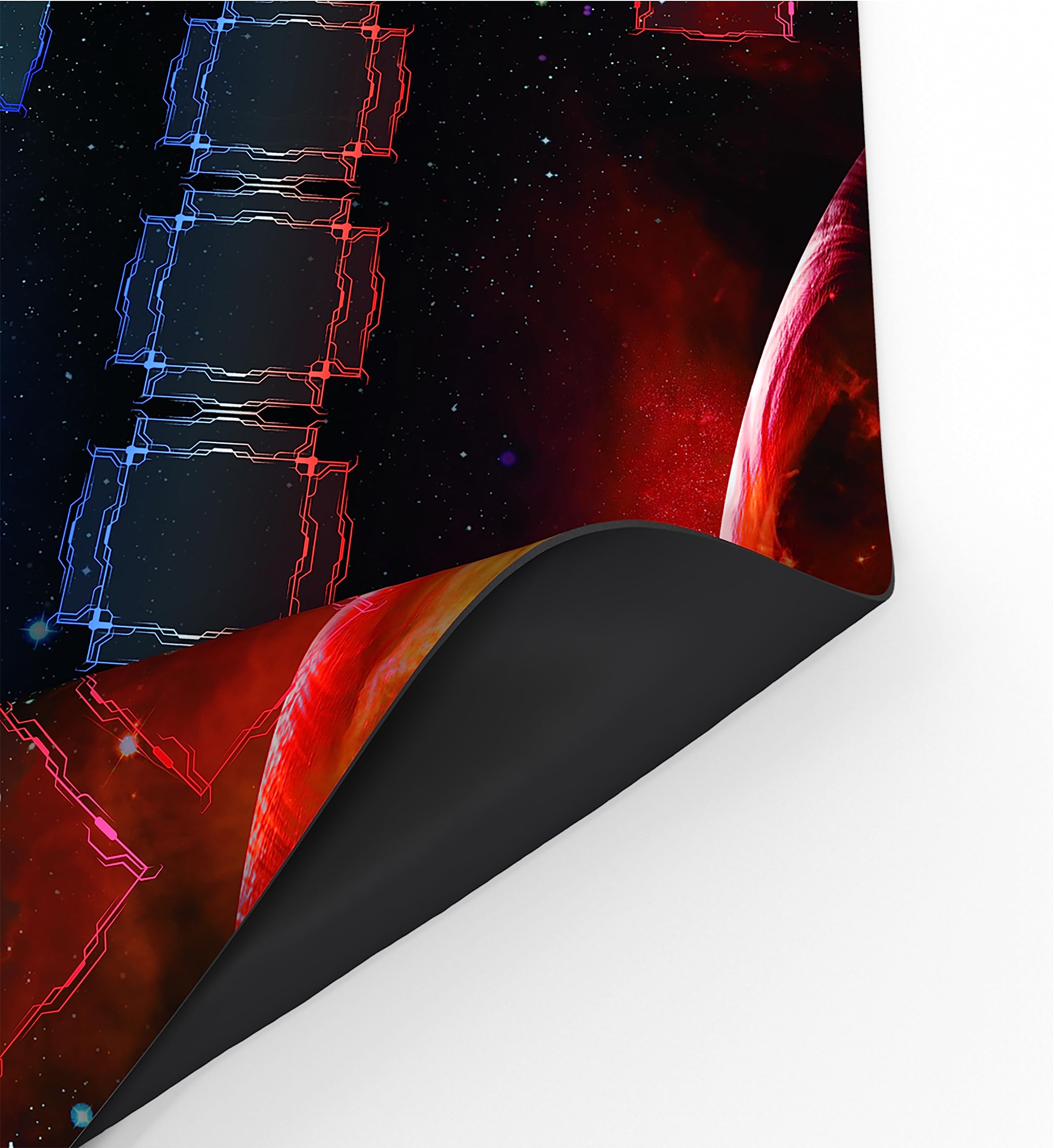 Tapis en Caoutchouc Compatible avec Star Wars : The Deckbuilding Game 37,5" x 17" / 95 cm x 44 cm