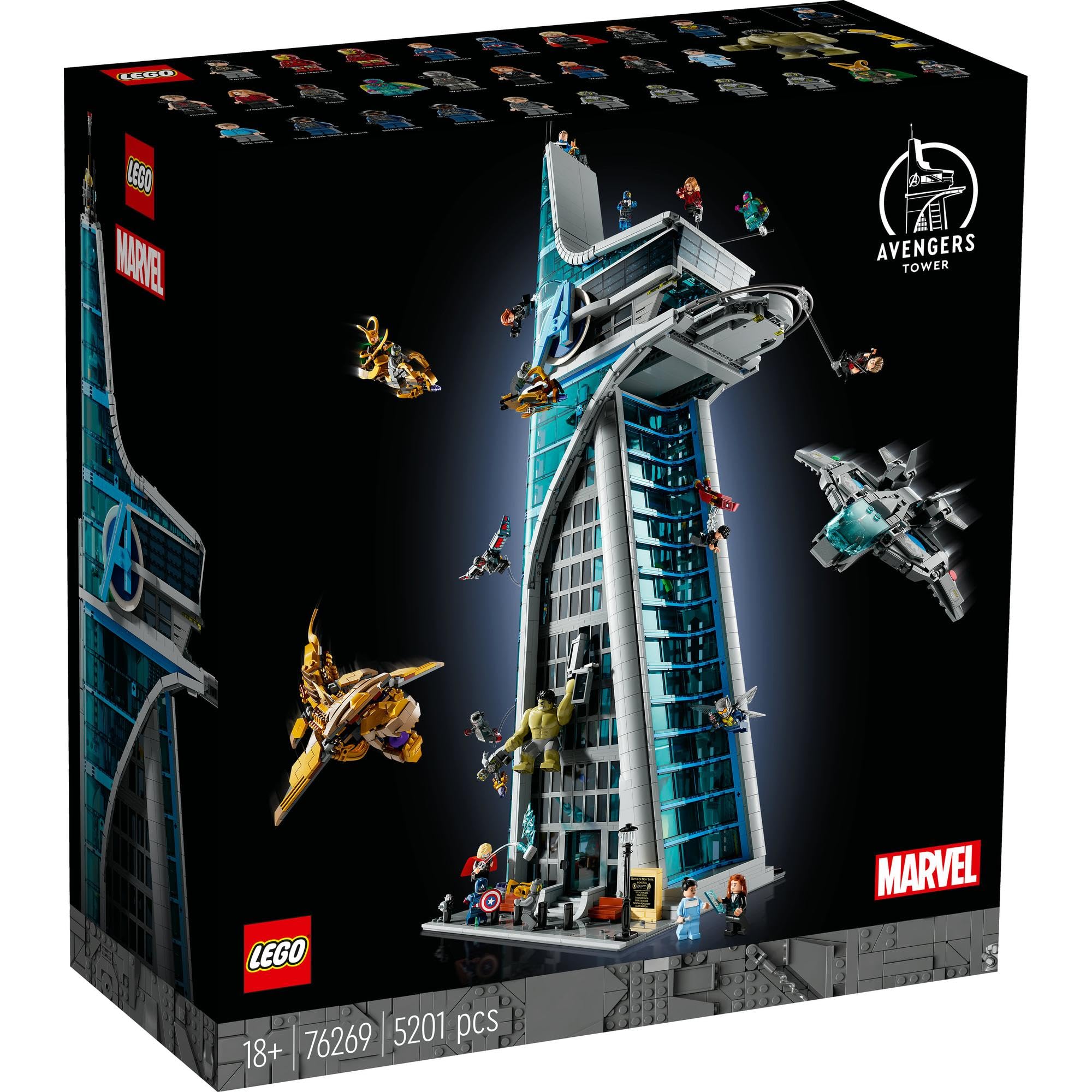 Amazon.co.jp: レゴ(LEGO) マーベル アベンジャーズ・タワー おもちゃ 