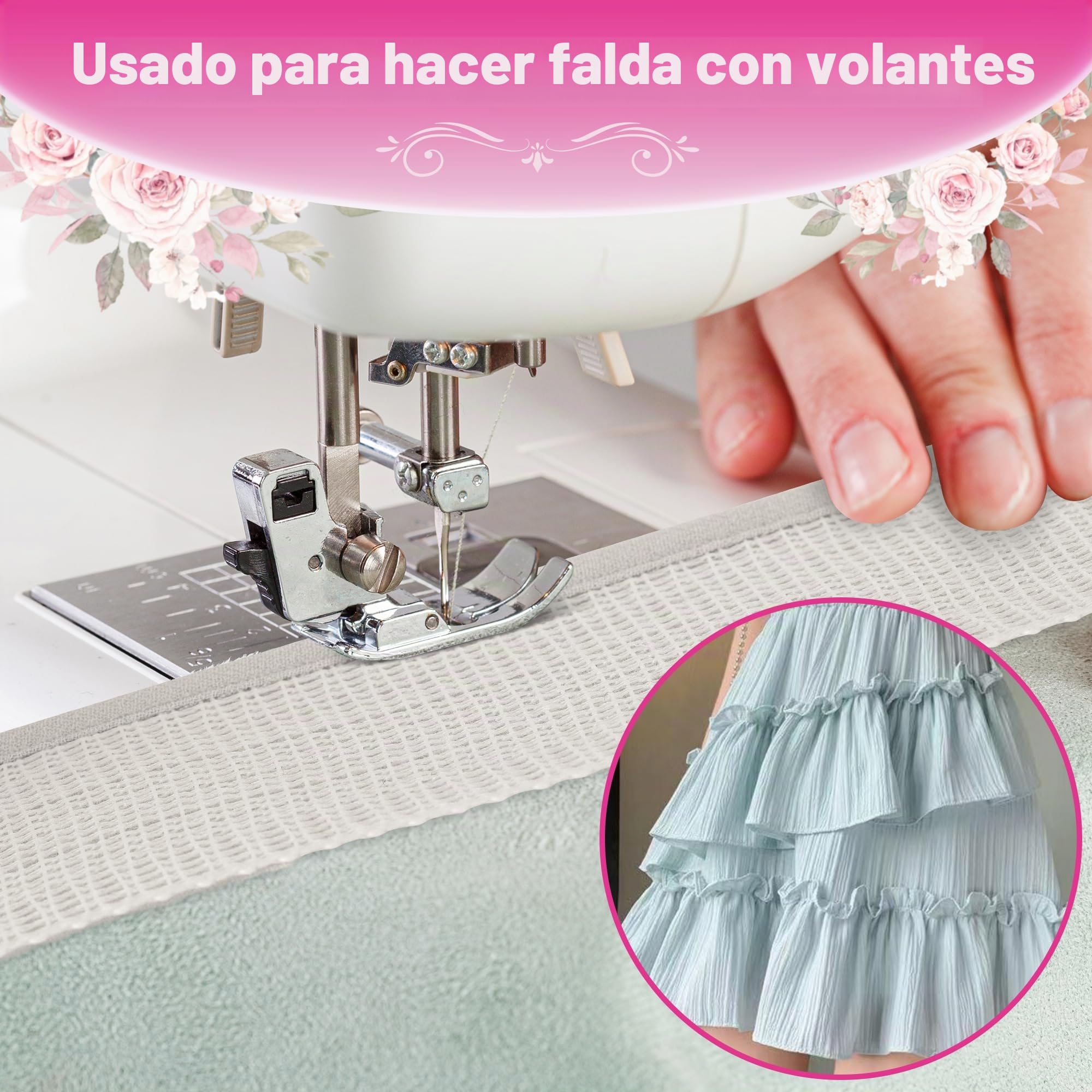 Guía de dobladillo para coser, cinta de espina de pescado para dobladillo estrecho y curvado, para faldas, vestidos, forro de espina de pez, reutilizable, guía de costura en S para ropa