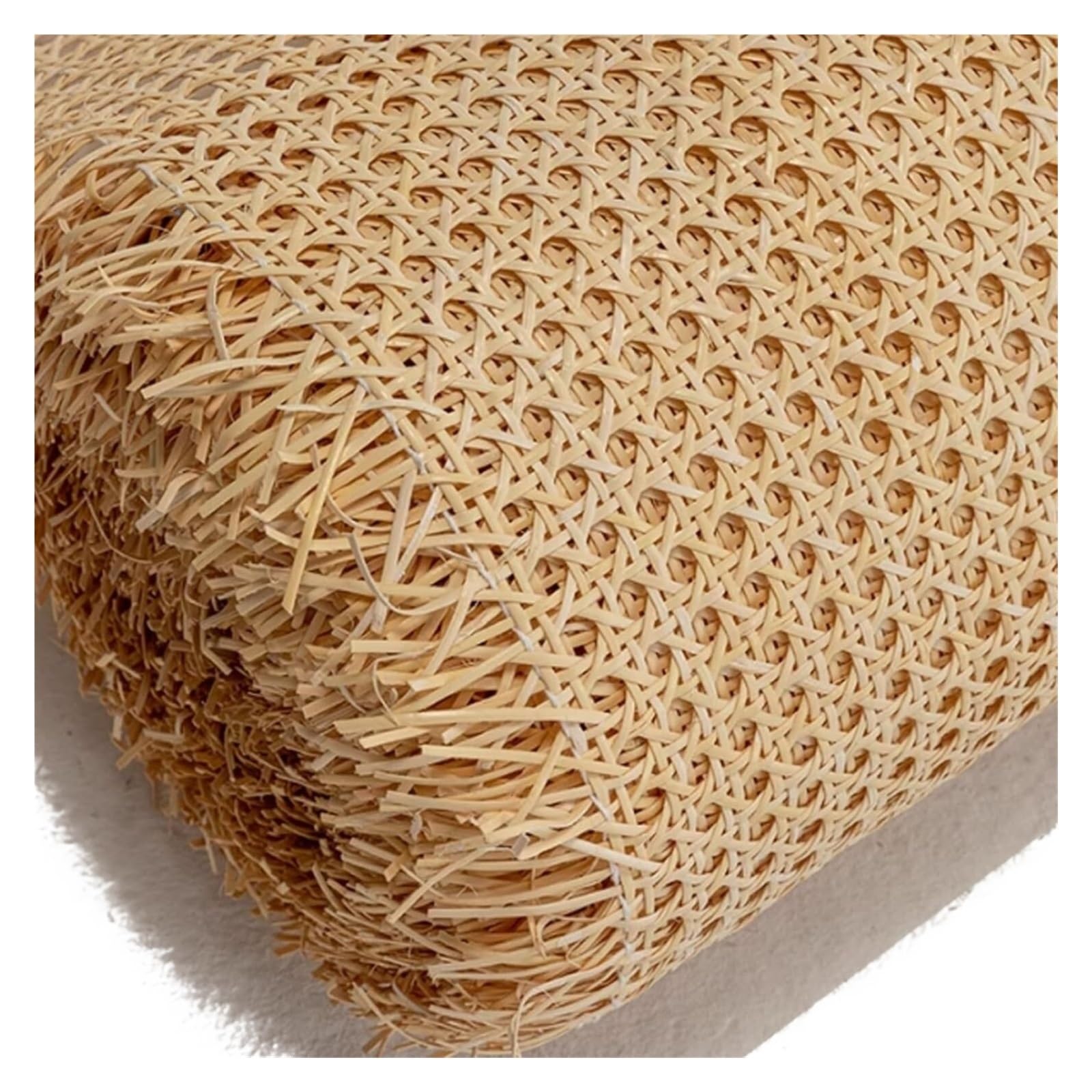 NIUSABOU Braided Rattan, Rattan Roll Woven Cane Webbing for Caning Furniture DIY - Multiple Sizes(90x200cm)
