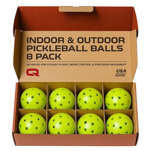 QRANC Pickleball Balls Indoor & Outdoor USAPA
