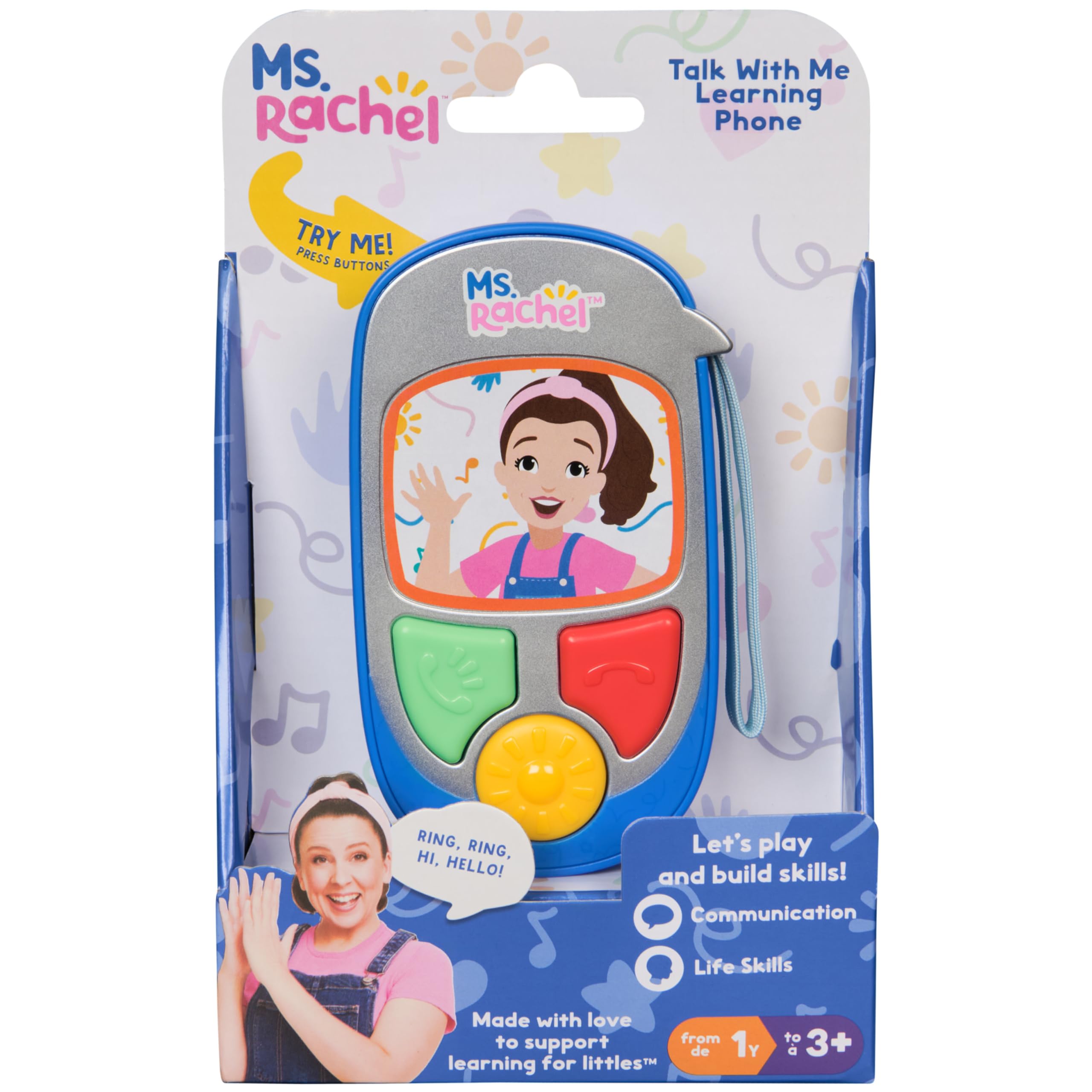 Spin Master Lets Talk Learning Phone Ms. Rachel