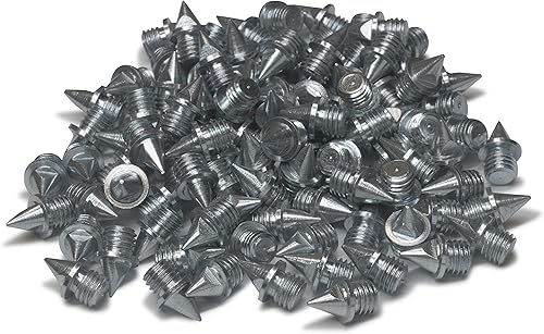 Gill Athletics 100 Picos piramidales de 14 de pulgada para zapatos de pista de fútbol de campo traviesa