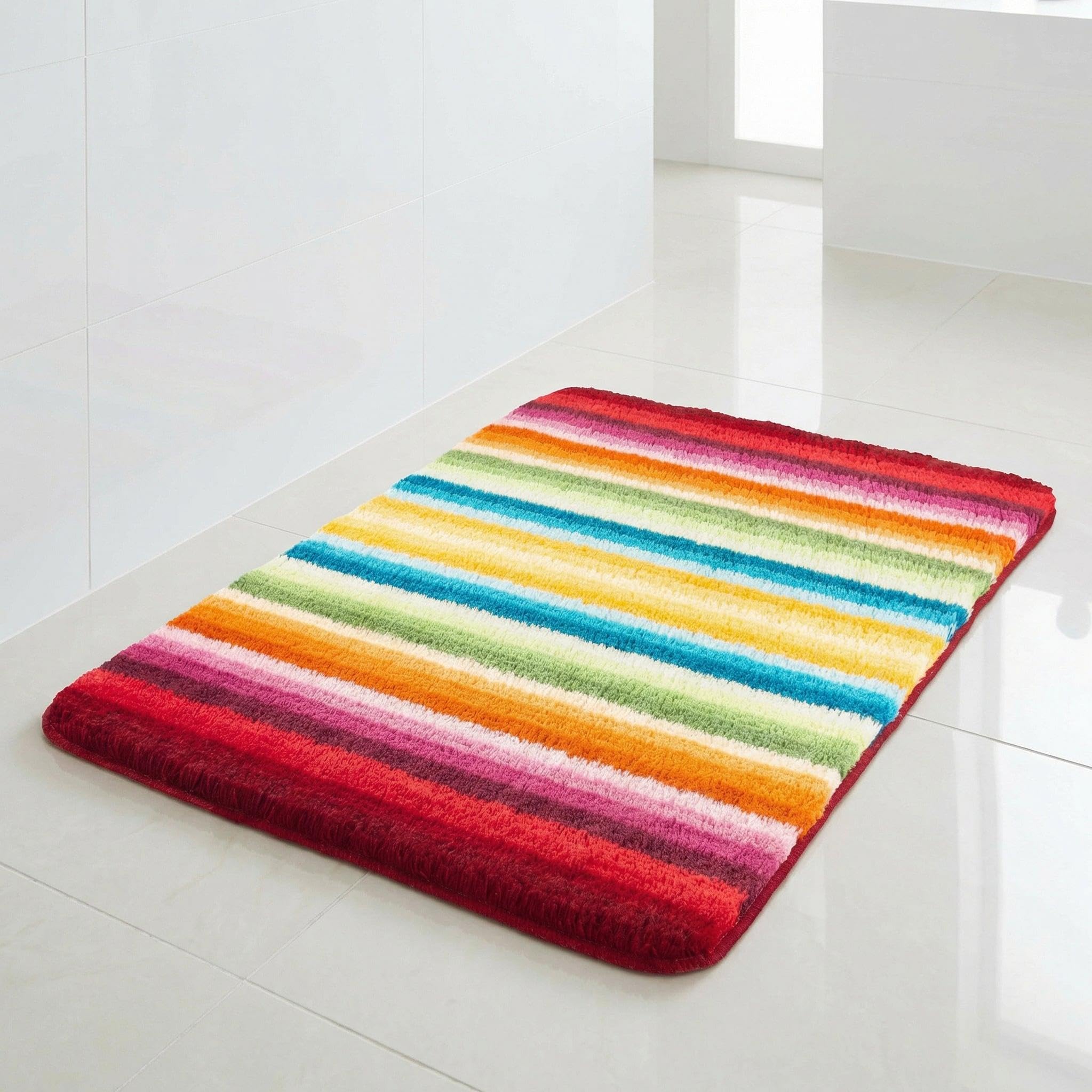Kleine Wolke Badteppich Funky Multicolor 60 x 90 cm