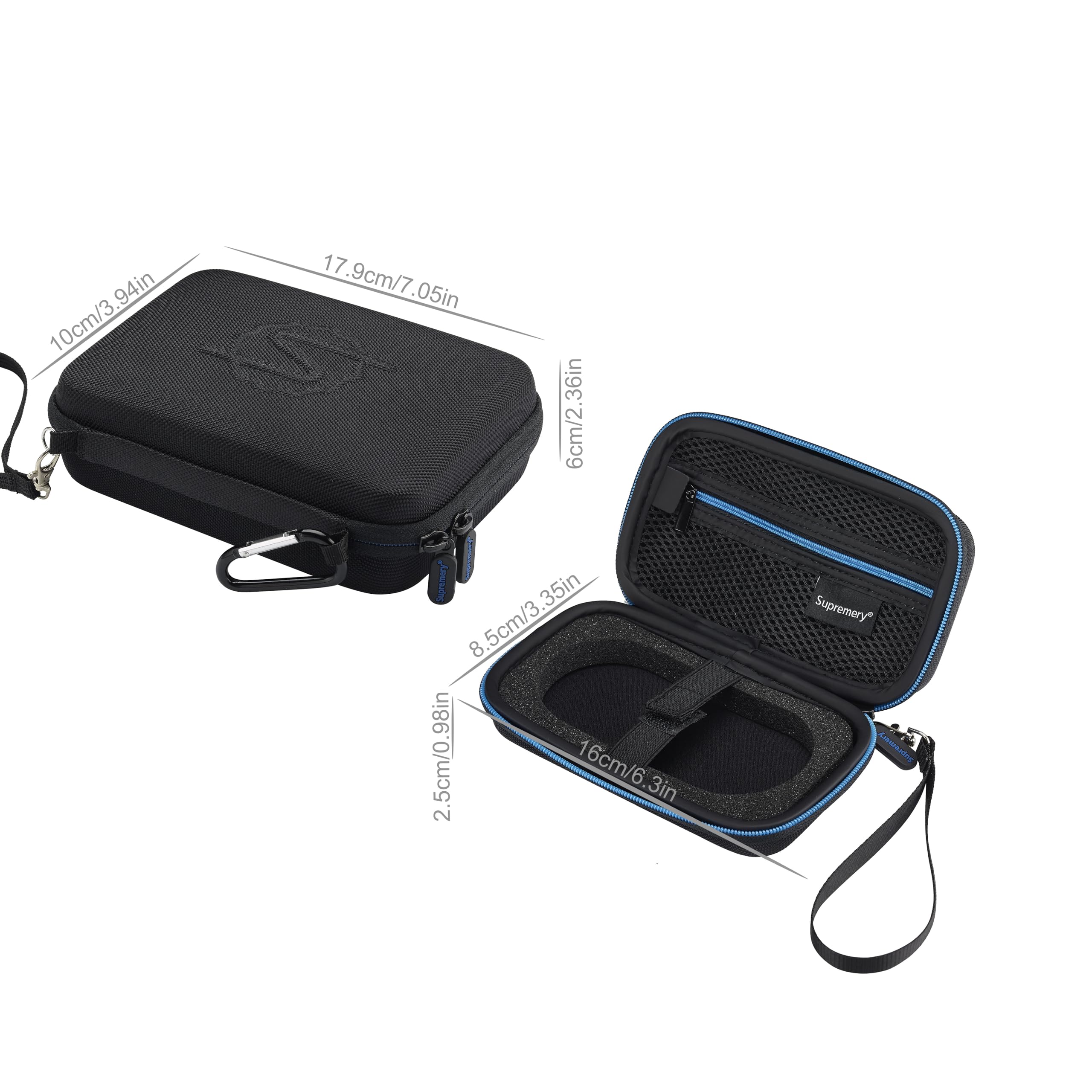 Étui compatible avec Beurer EM 59 Heat Digital TENS EMS Appareil Case Accessoires