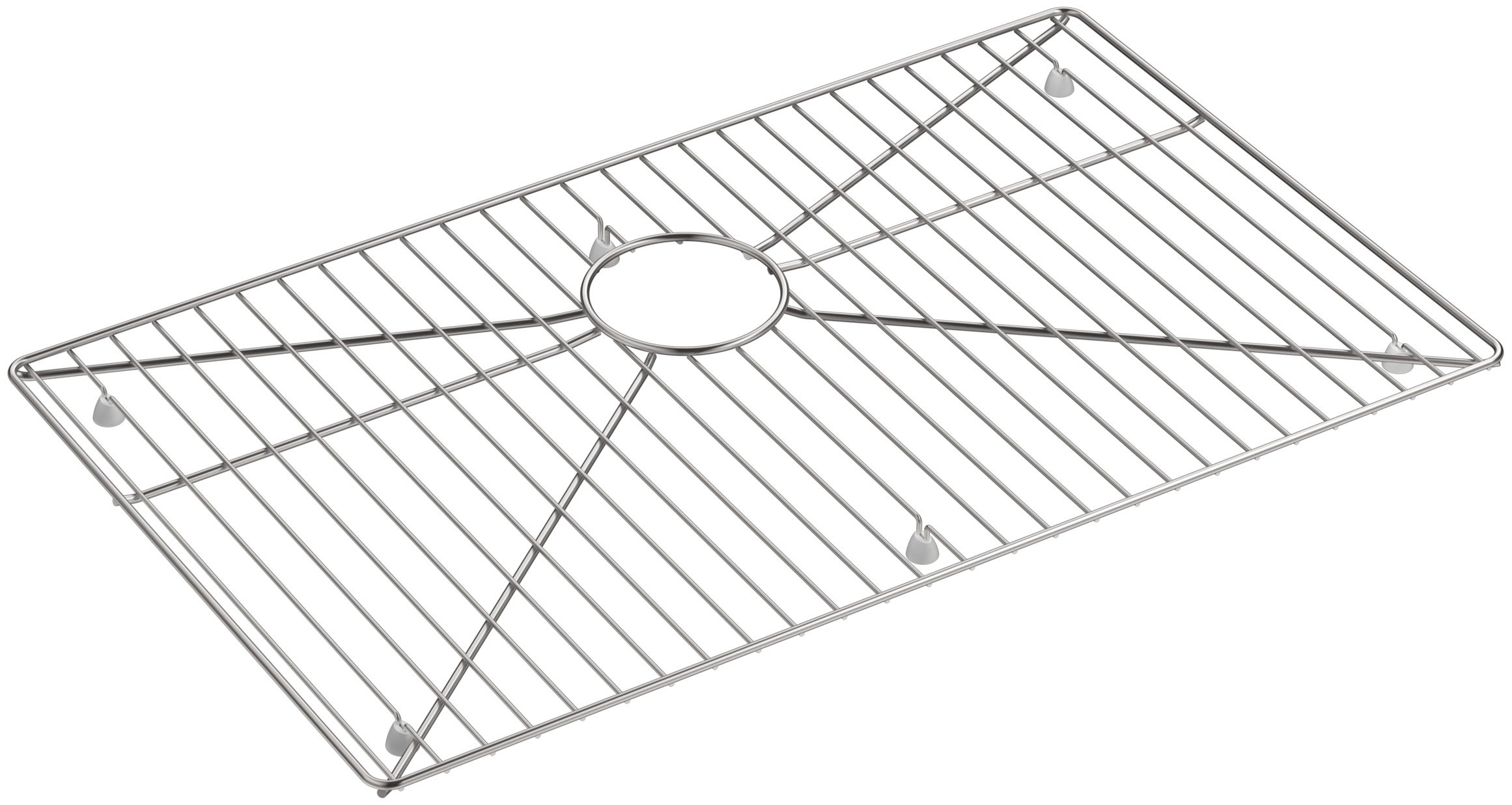 KOHLER Stainless Steel Sink Rack, 26-3/4-Inch x 16-Inch for K-5409 Strive Kitchen Sink, Stainless Steel - 5408-ST