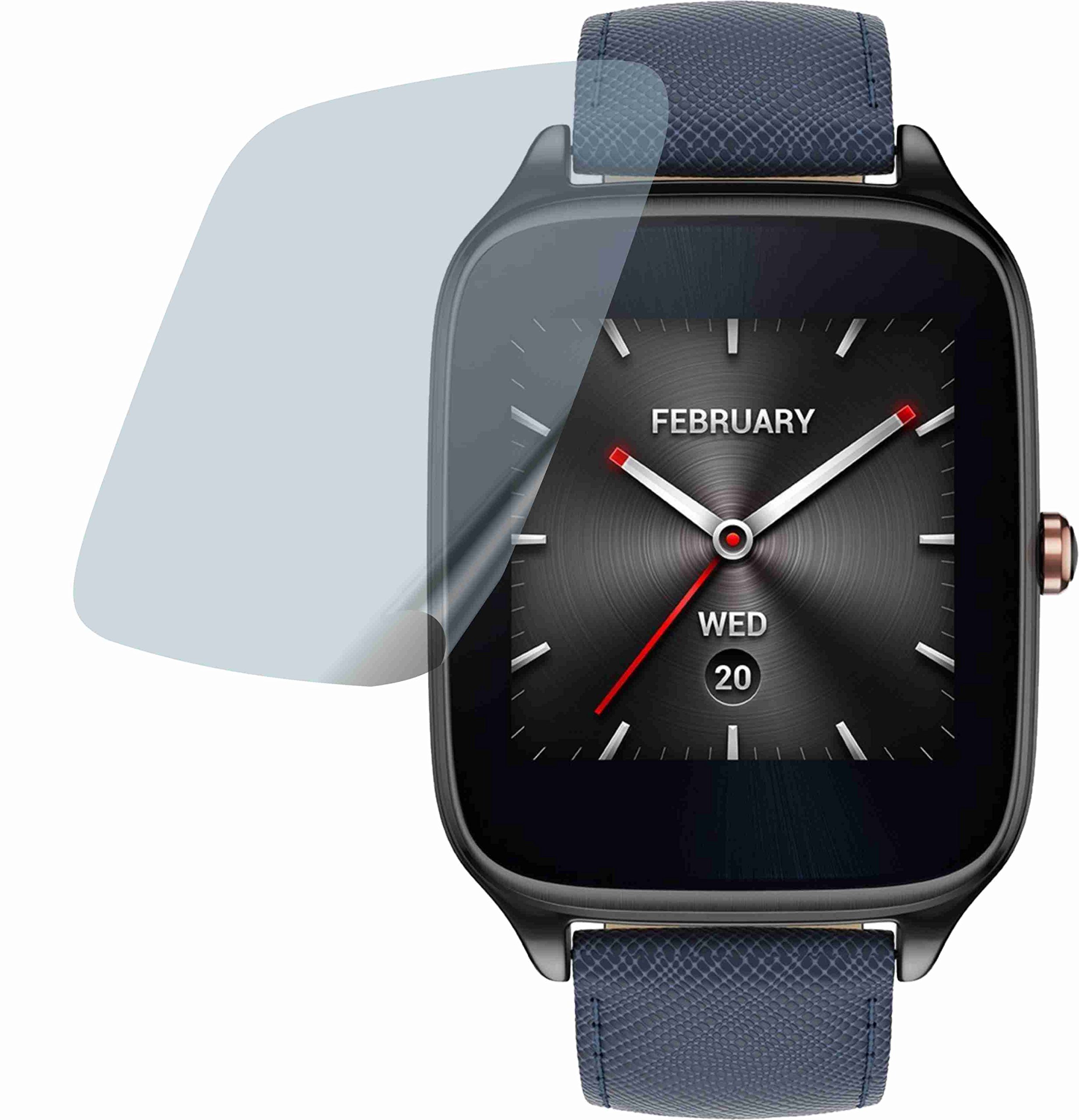 Premium Crystal Clear Screen Protector for Asus Zenwatch WI501Q –  Scratchproof and Fits Perfectly, Pack of