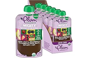 Plum Organics Mighty 4 Yummy Toddler Food