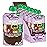 Plum Organics Mighty 4 Organic Toddler Food - Pear, Cherry, Blackberry, Strawberry, Black Bean, Spinach, and Oat - 4 oz Pouch (Pack of 6) - Organic Fruit and Vegetable Toddler Food Pouch