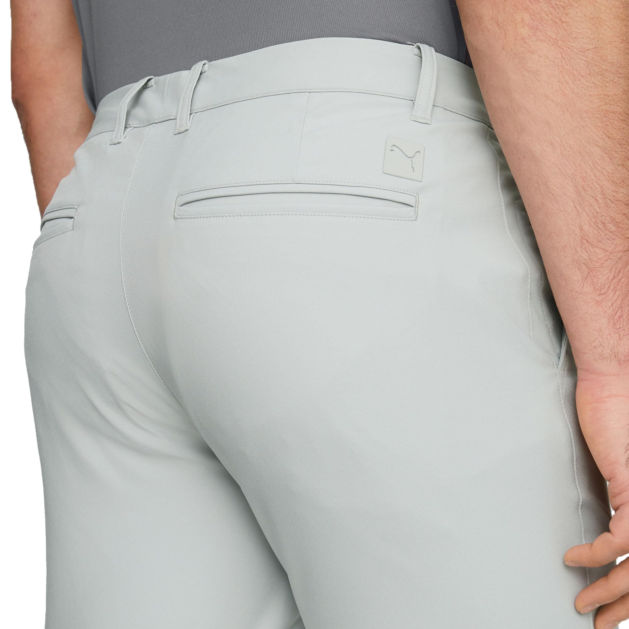 PUMA Dealer Pantalon de Golf pour Homme, Gris cendré., 36W / 30L