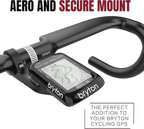 Miniatura 2 de Soporte de bicicleta KOM Bryton compatible con múltiples ordenadores Bryton, incluyendo el Bryton Ryder 15, 10, Aero 60, 310, 330, 410, 420 y el