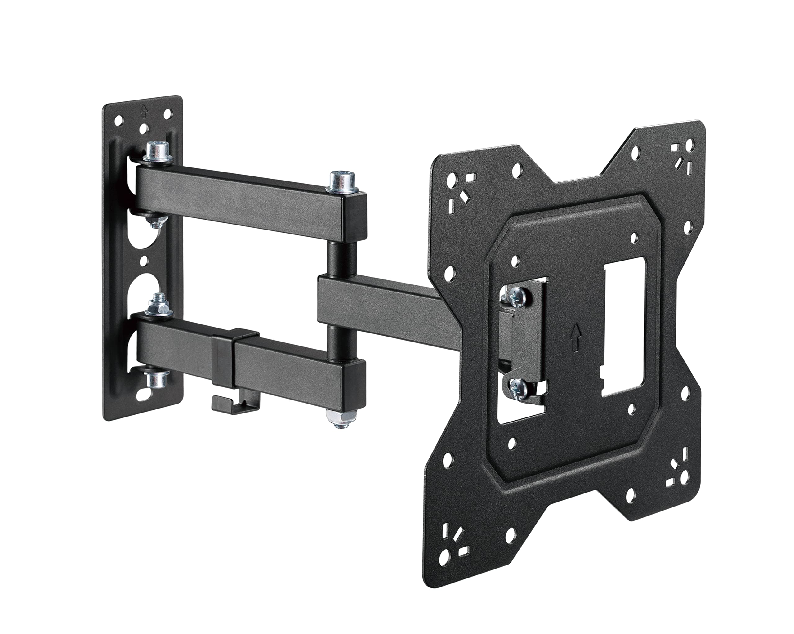 TV Wall Mount/Monitor (TVs 23 to 43 inch) Up to 66lbs - Full Motion Swivel, Tilt, Articulating Arm, Vesa 75 100 200
