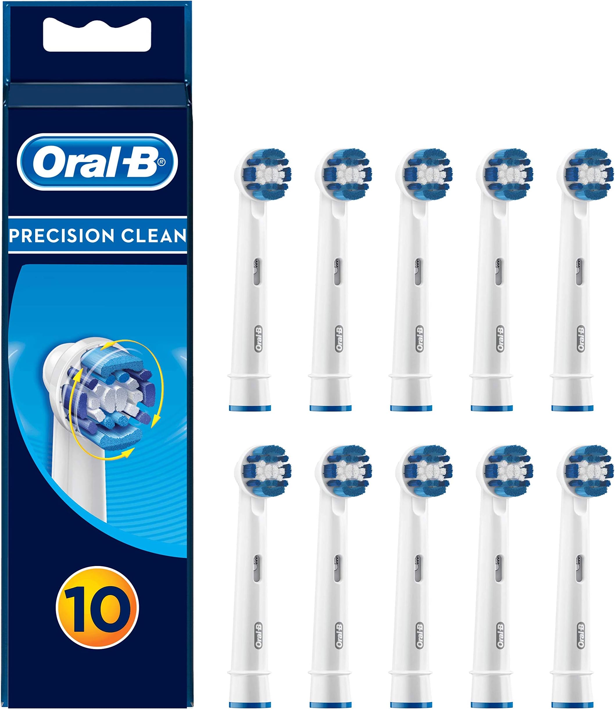 Oral-B Precision Clean Brush Heads 8 + 2