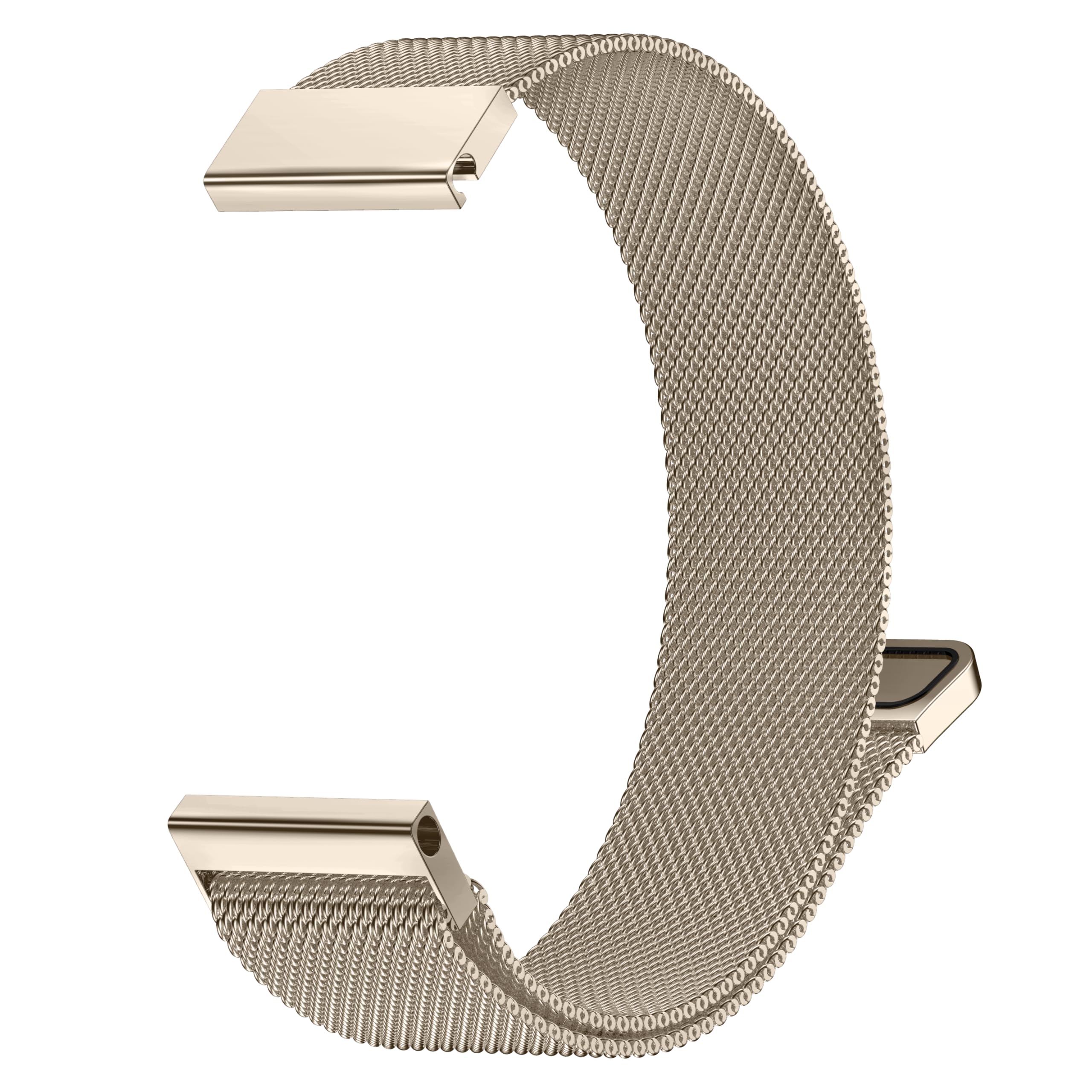 ZPPSNFIT Metal Band Compatible with Smart Watch Bands 18mm 20mm 22mm 24mm, Adjustable Magnetic Stainless Steel Mesh Strap for B6 B7 P2 P3 P5 P6 G1 D2