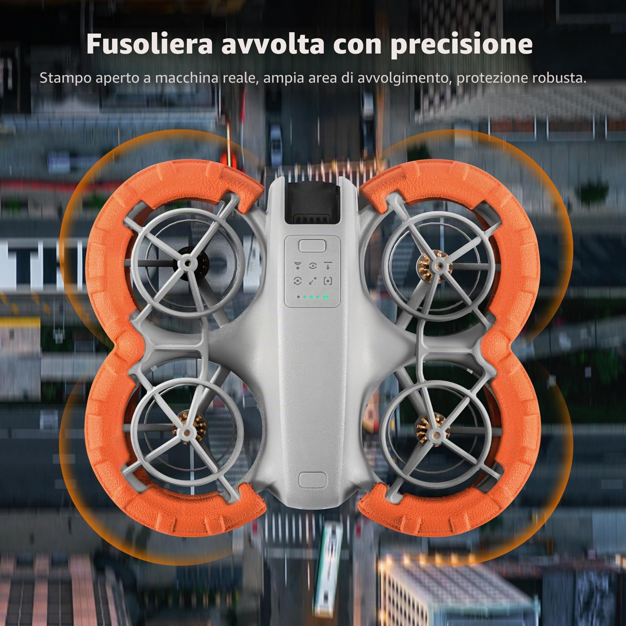 Protezione dell'elica per Dji Neo Accessori, STARTRC PHOTO Paraurti galleggianti in acqua per DJI Neo Drone