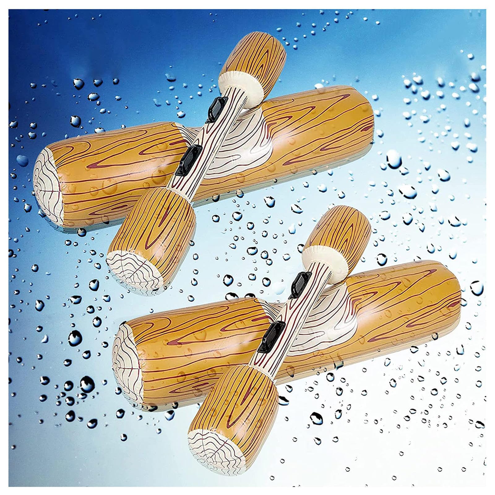 Jeux Gonflable Piscine, 2 Pcs Ensemble Gonflable Pour Piscine, Pvc