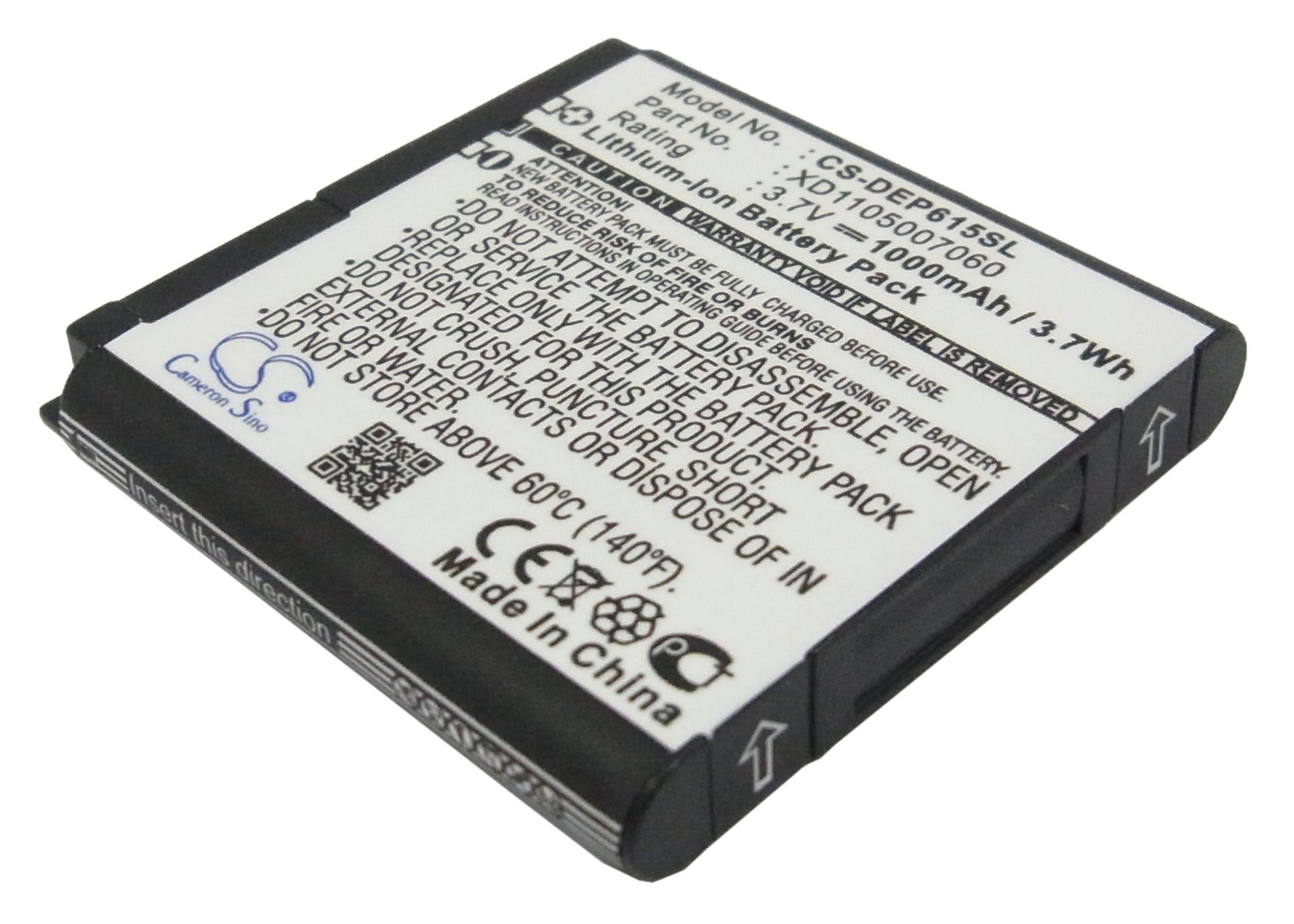 Batteria Di Ricambio Compatibile Con Doro PhoneEasy 680 - Li-ion 3.7V 1000mAh (XD1105007060) - 4